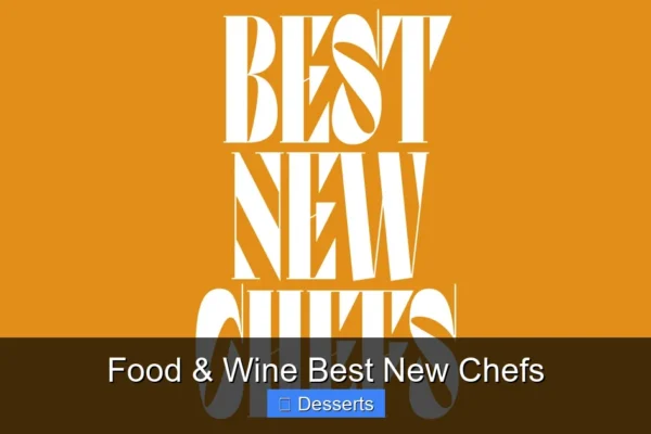 Food & Wine Best New Chefs