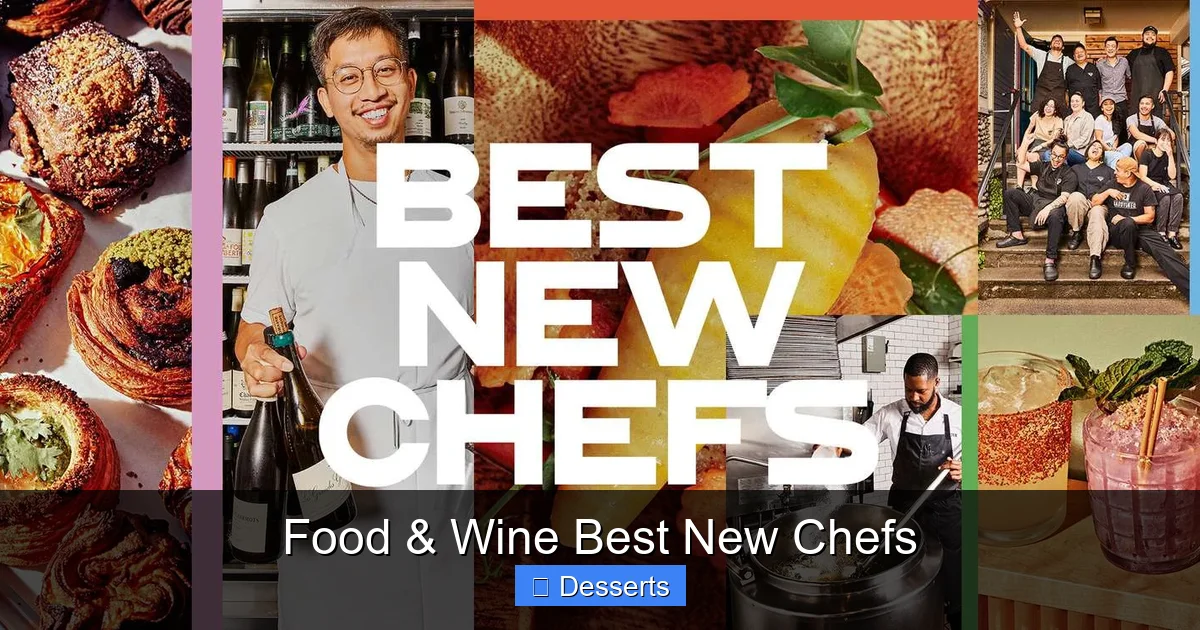Food & Wine Best New Chefs