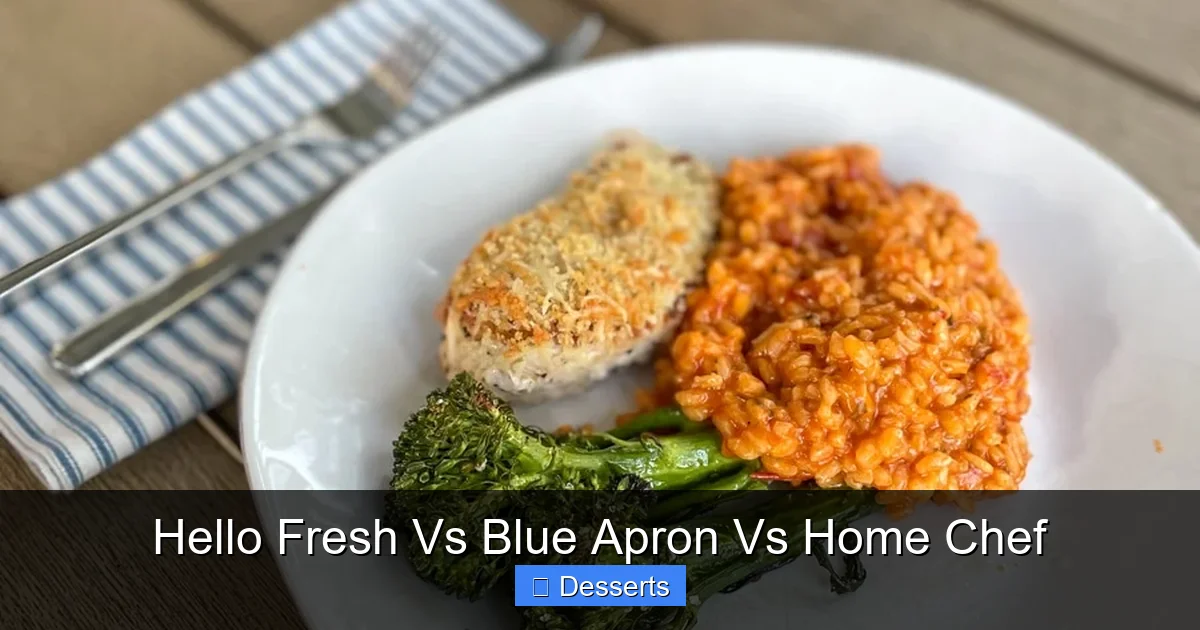 Hello Fresh Vs Blue Apron Vs Home Chef