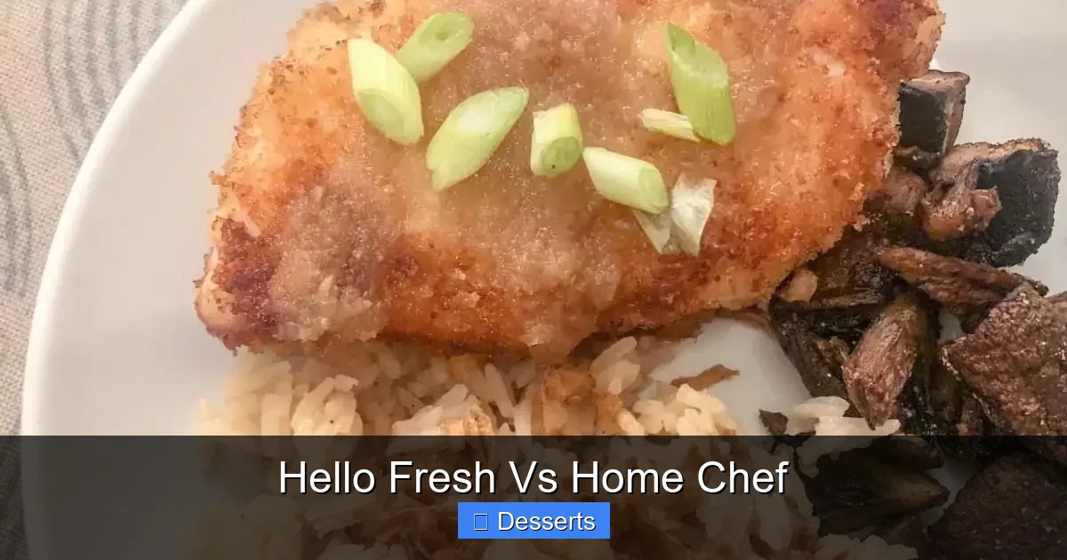 Hello Fresh Vs Home Chef