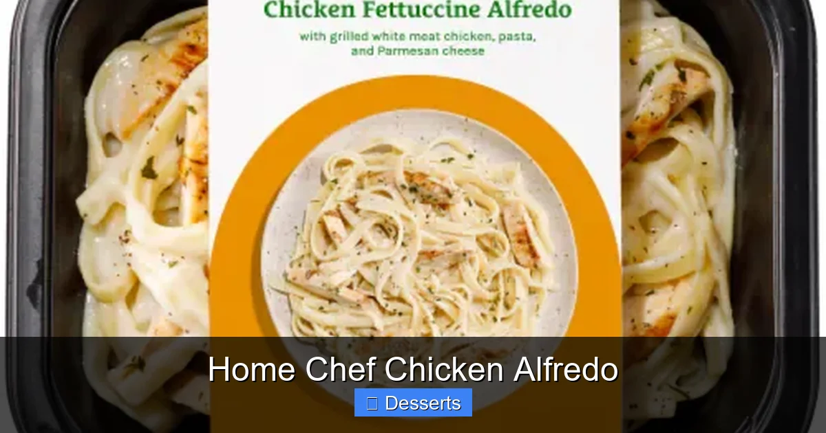 Home Chef Chicken Alfredo