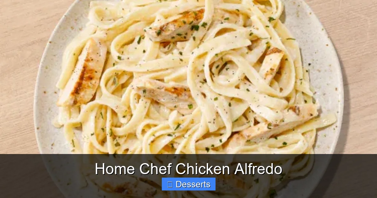 Home Chef Chicken Alfredo