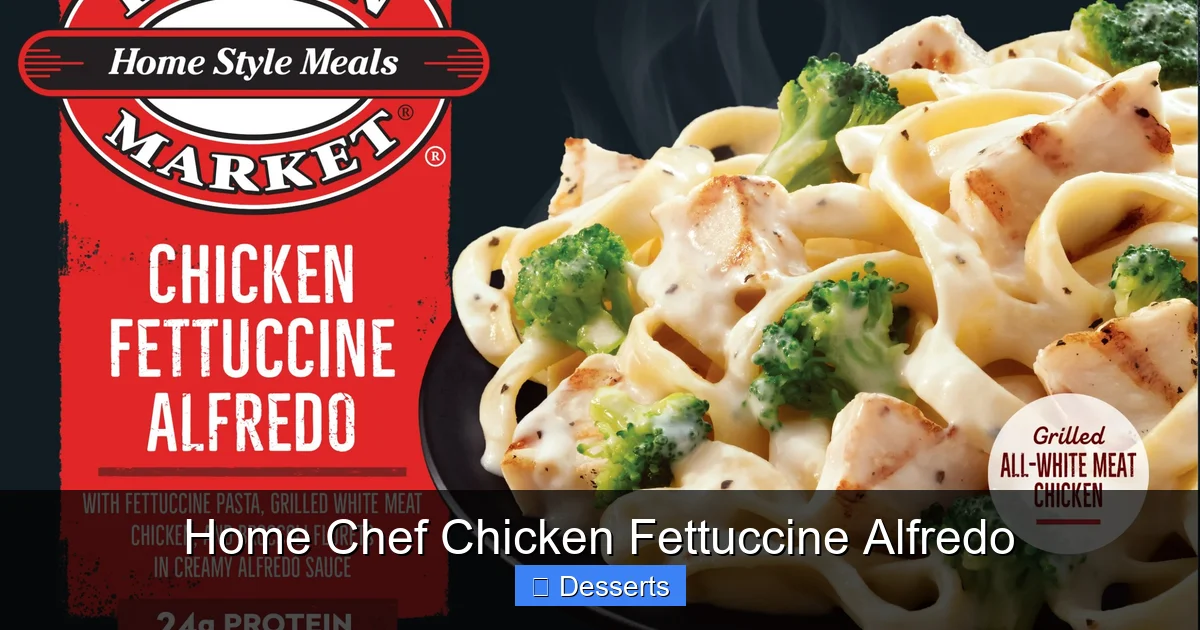 Home Chef Chicken Fettuccine Alfredo