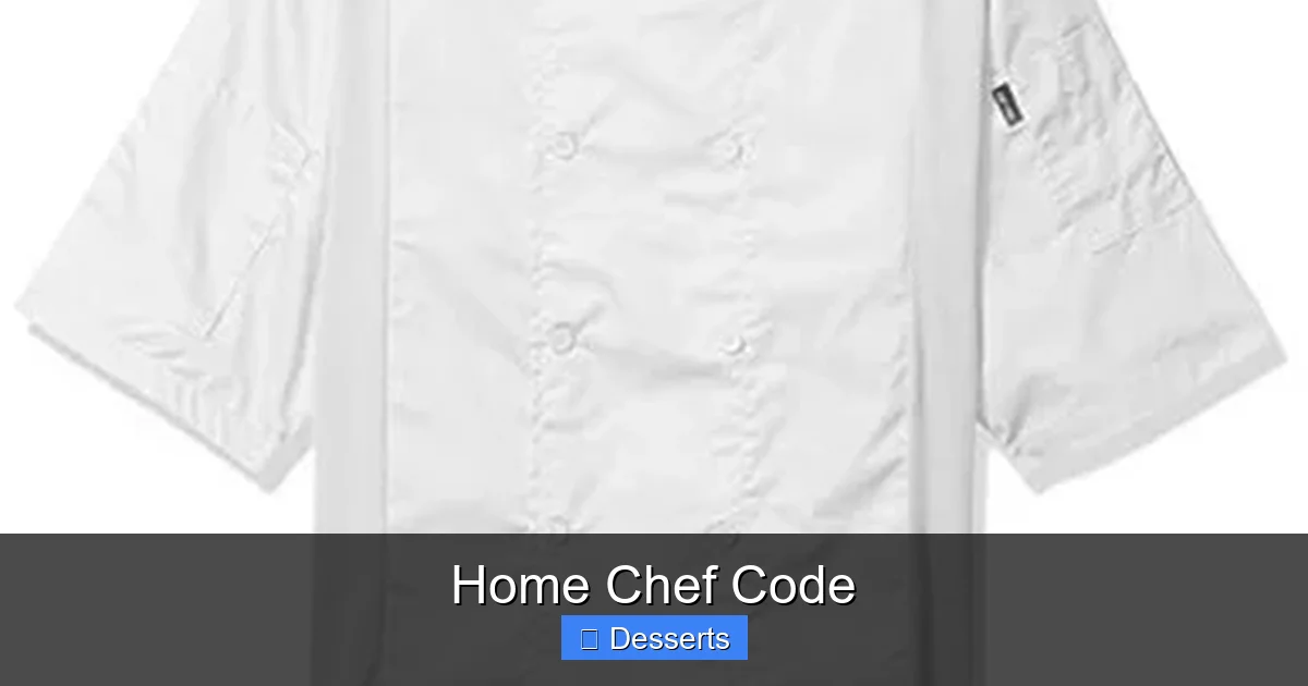 Home Chef Code