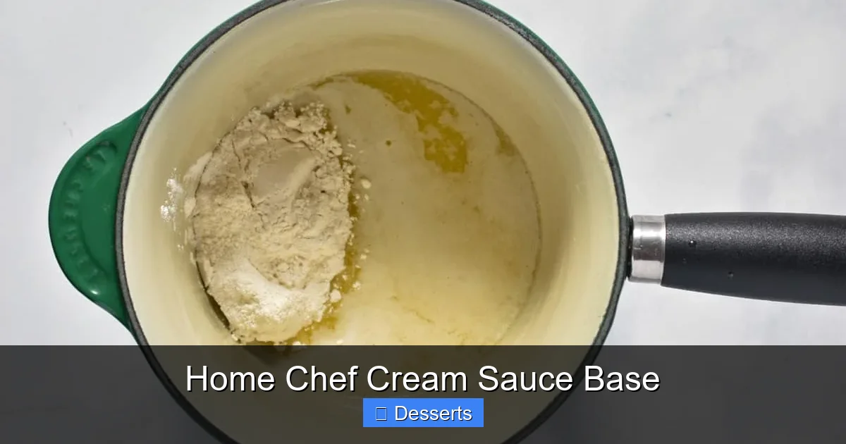 Home Chef Cream Sauce Base
