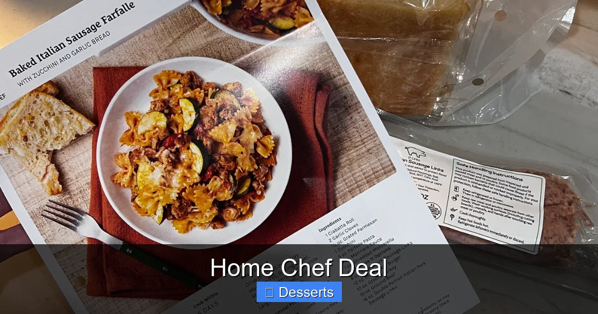 Home Chef Deal