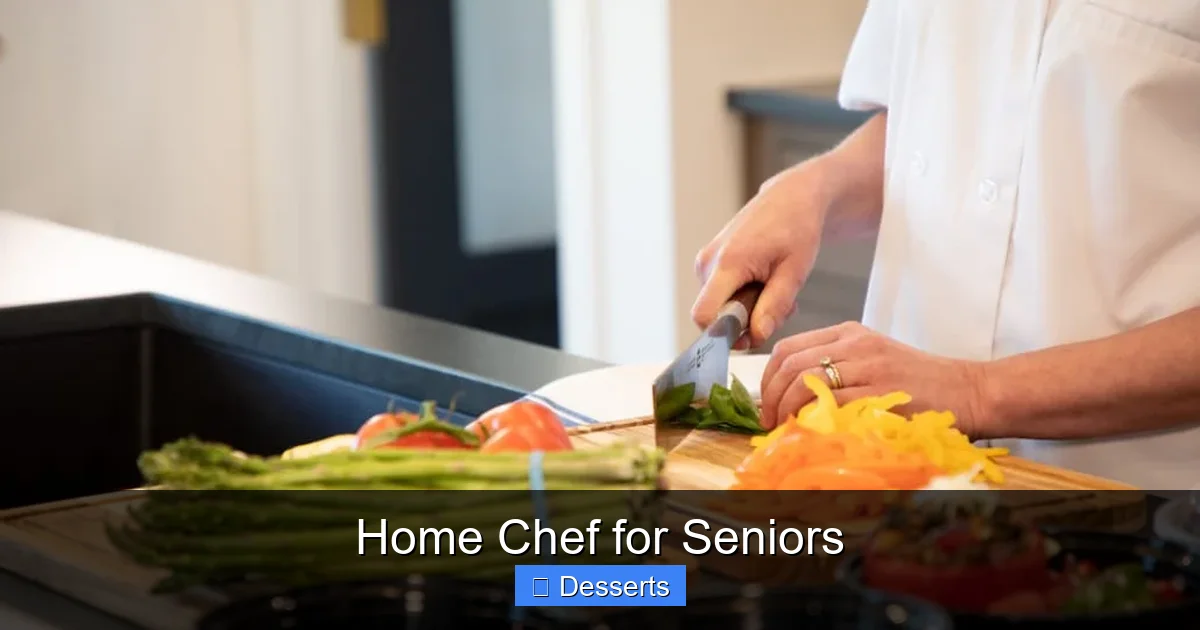 Home Chef for Seniors