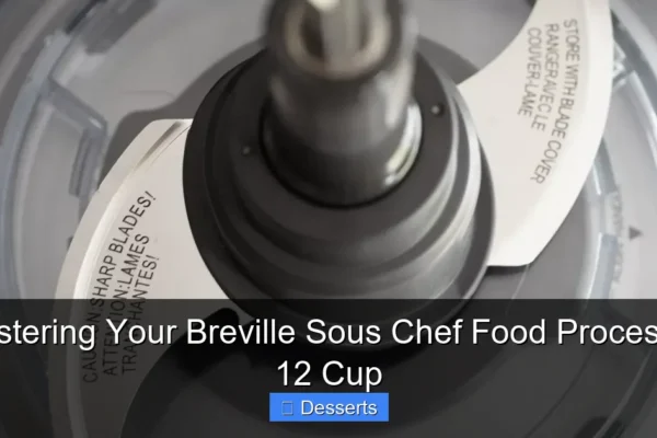Mastering Your Breville Sous Chef Food Processor 12 Cup