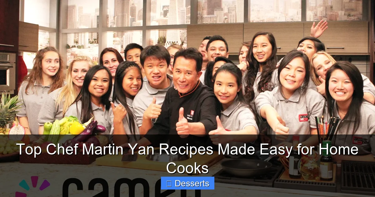 Top Chef Martin Yan Recipes Made Easy for Home Cooks