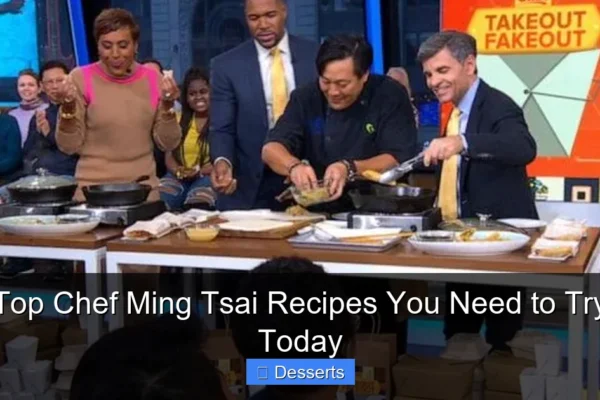 Top Chef Ming Tsai Recipes You Need to Try Today