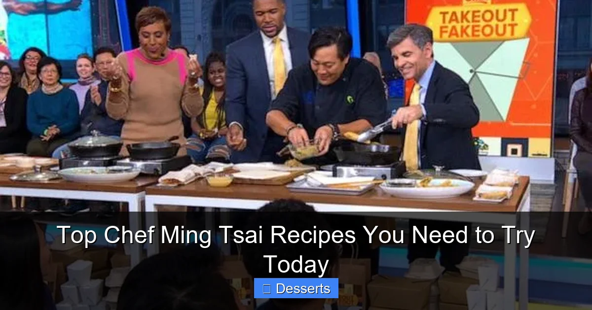 Top Chef Ming Tsai Recipes You Need to Try Today