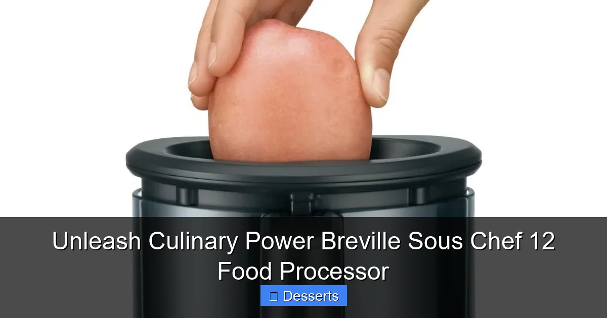 Unleash Culinary Power Breville Sous Chef 12 Food Processor