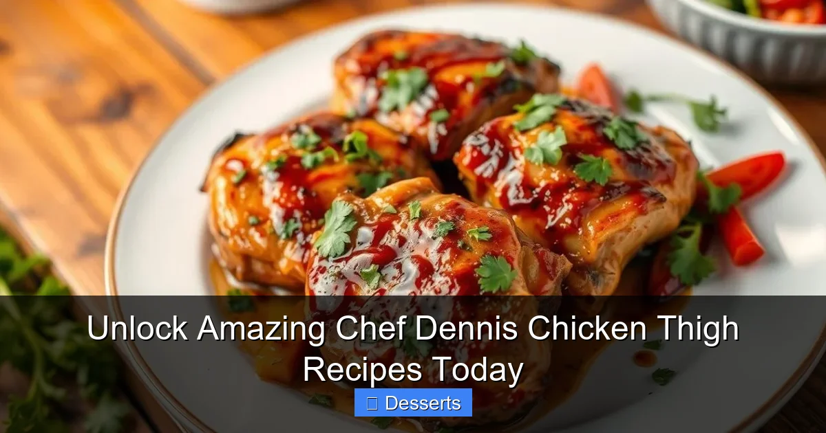 Unlock Amazing Chef Dennis Chicken Thigh Recipes Today