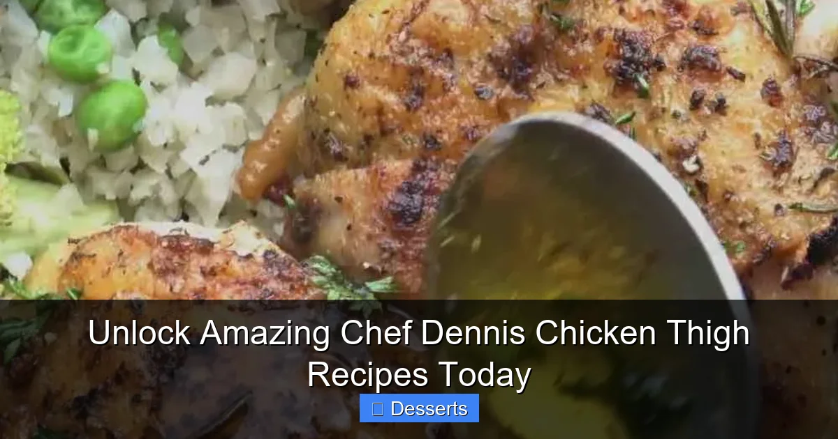 Unlock Amazing Chef Dennis Chicken Thigh Recipes Today