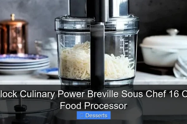 Unlock Culinary Power Breville Sous Chef 16 Cup Food Processor