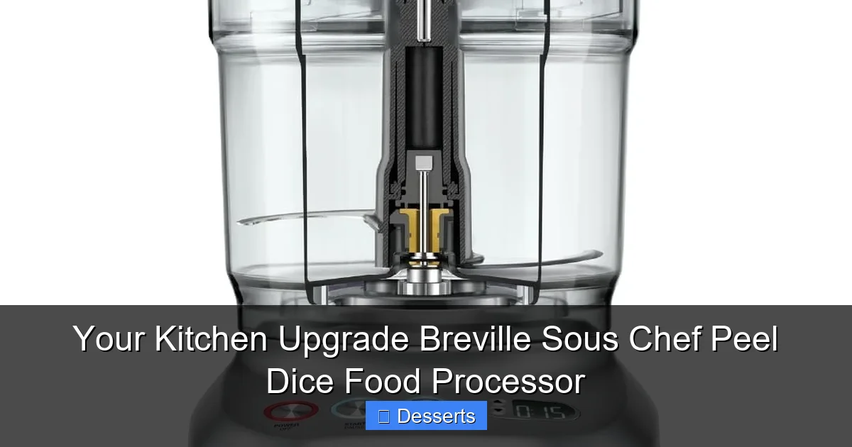 Your Kitchen Upgrade Breville Sous Chef Peel Dice Food Processor