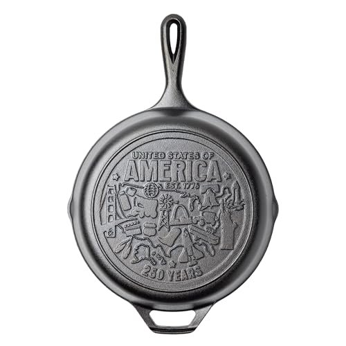 Lodge 10.25 Inch Cast Iron Skillet – Pre-Seasoned and...
