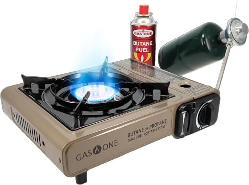 Gas One GS-3400P Propane or Butane Stove with Carrying Case