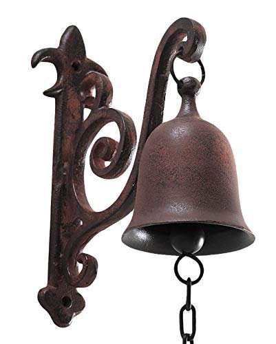 DECONOOR Vintage Cast Iron Dinner Bell as Entry or Wall