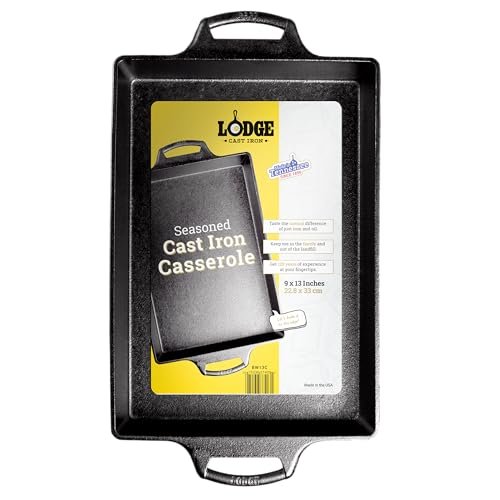 Lodge Cast Iron Casserole Pan