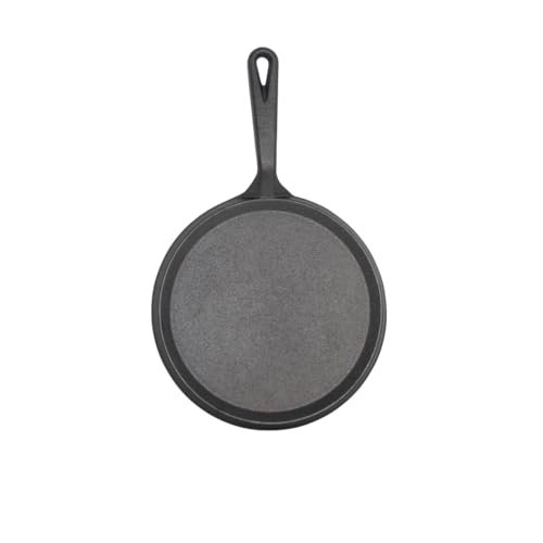 IMUSA 9.5in Preseasoned Cast Iron Comal for Tortillas and...