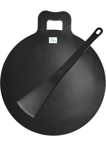 Nakshathra Dosa Tawa - Large Size Iron Cookware with Handle