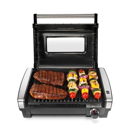Hamilton Beach Electric Indoor Searing Grill with Removable...