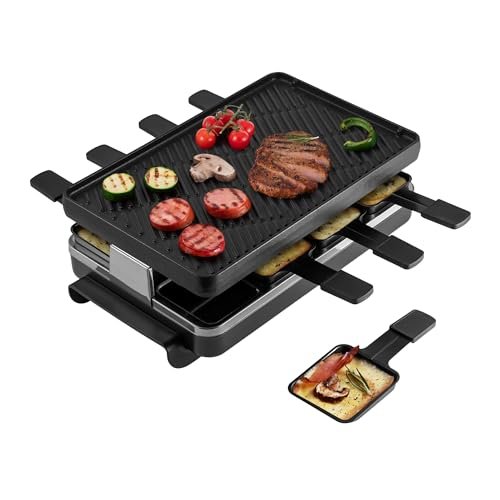Swissmar Classic 8-Person Raclette Party Grill - Electric...