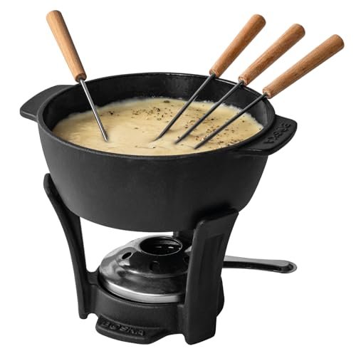BOSKA Fondue Pot Set Party Pro - Cast Iron with
