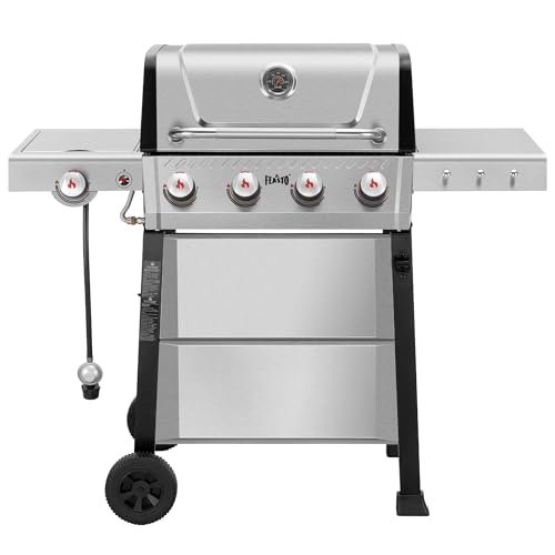 Feasto Propane Gas Grill, 36,000 BTU Outdoor BBQ with...