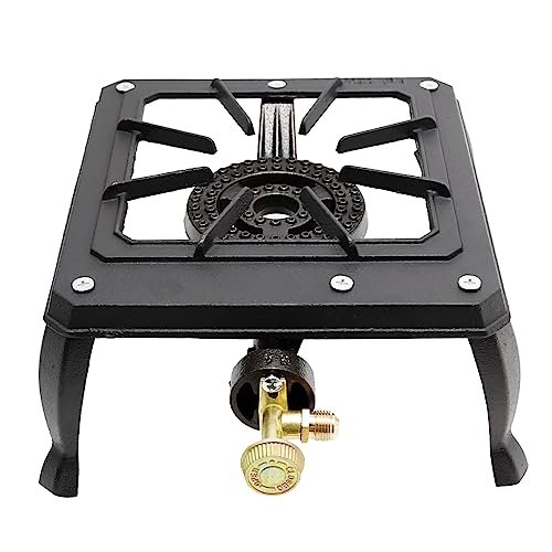 EATAKWARD Portable Gas Stove, Iron Propane Camping Stove...