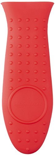 Amazon Basics Heat Resistant Non-Slip Silicone Hot Handle...