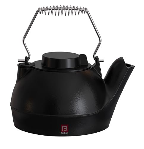 Fire Beauty Humidifying Iron Kettle，Stove Humidifier，Wood...