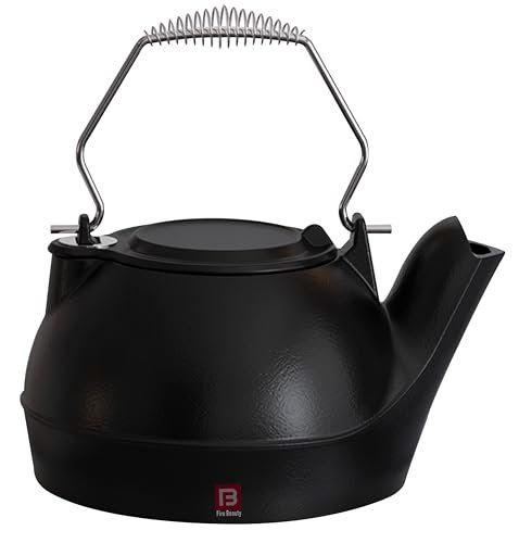 Fire Beauty Humidifying Iron Kettle，Stove Humidifier，Wood...