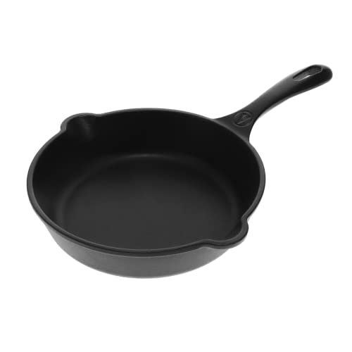 Victoria 8-Inch Cast Iron Skillet, Pre-Seasoned Cast-Iron...
