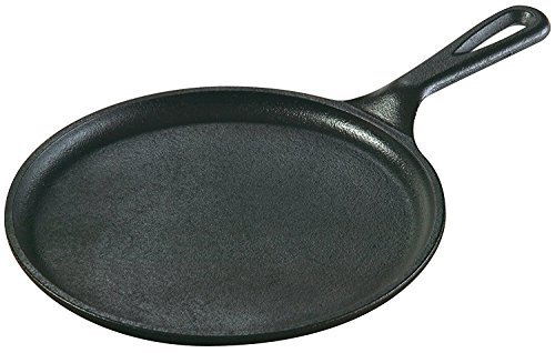 Lodge Cast Iron Griddle – 8 Inch Pre-Seasoned & Versatile