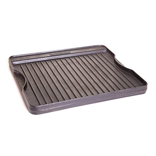 Camp Chef Reversible Pre-Seasoned Cast Iron Griddle, 14x16...