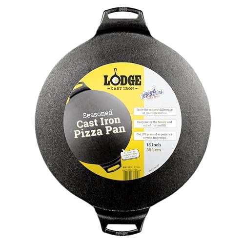 Lodge Seasoned Cast Iron Pizza Pan - 15