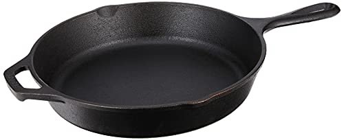 Lodge 8 Inch Pre-Seasoned Cast Iron Stamped Skillet with...
