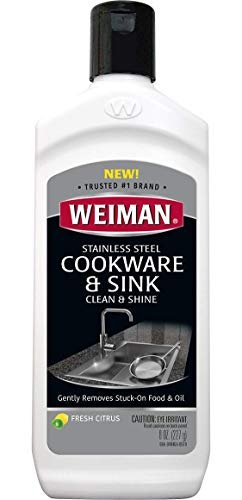 Weiman Stainless Steel Sink and Pots & Pans Cleaner