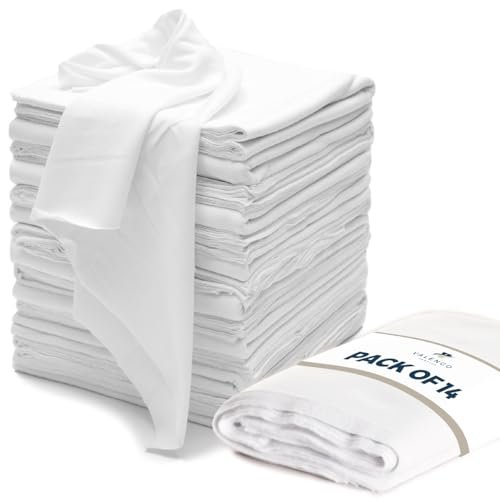 VALENGO New Lint Free Rags – 100% Cotton for Versatile