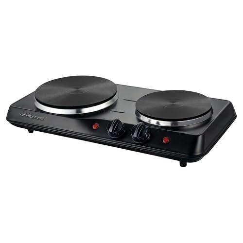 OVENTE Electric Countertop Double Burner, 1700W Cooktop...