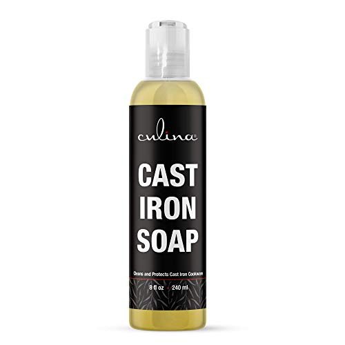 Culina Quality - Cast Iron Cleaning Soap with Plant-Based...