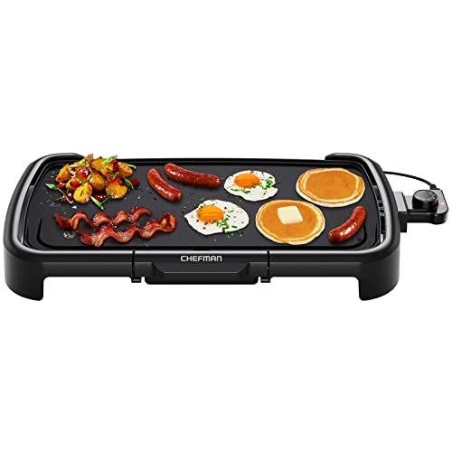 Chefman XL Electric Griddle with Removable Temperature...