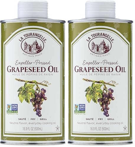 La Tourangelle, Expeller-Pressed Grapeseed Oil, High Heat...
