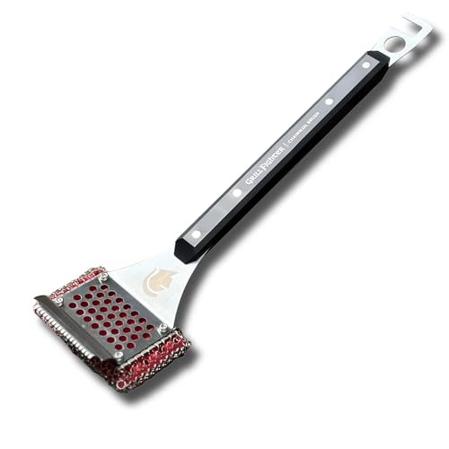 GrillFighter Grill Brush, Steel Bristle-Free BBQ Grill...
