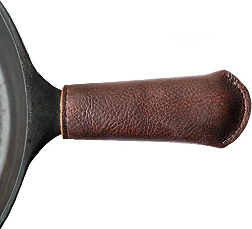 Leather Cast Iron Pan Handle Cover (Standard 4.5