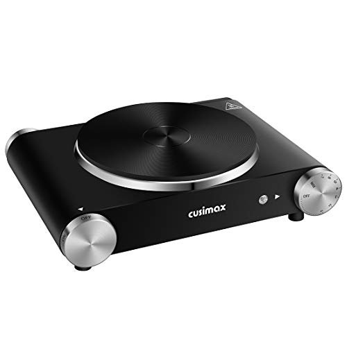 CUSIMAX Electric Hot Plate for Cooking Portable Single...