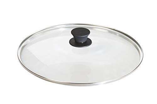 Lodge Round Tempered Glass Lid - Versatile 12-Inch Cookware...