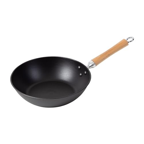 Joyce Chen 23-0003, Lightweight Cast Iron Stir Fry,...